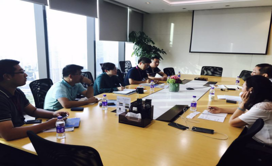 川發(fā)資管拜訪世茂集團，推進全方位合作